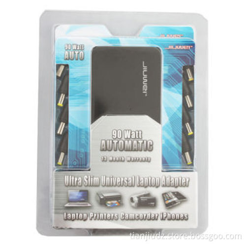 Slim Design 90W Automatic Multiple 7 Voltage Adjustable Universal Notebook Charger
